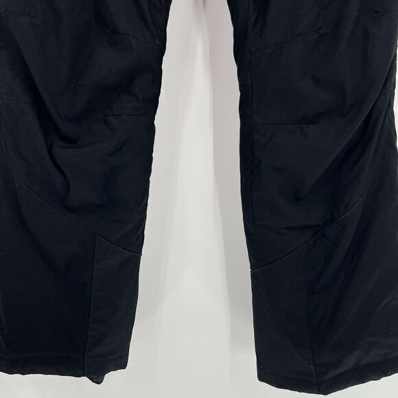 Columbia Vintage Insulated Fleece Lined Ski Snow Pants Black Women’s Size Medium - Picture 3 of 7